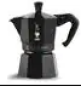 Preview: Bialetti Espressokocher Moka Express 6 Tassen, Schwarz