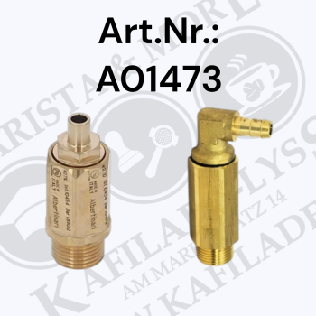 Sicherheitsventil 3/8 Kanalisiert