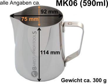 Preview: Milk Pitcher Serie "JoeFrex" 590ml