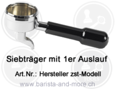 JoeFrex Siebträger mit 1er Auslauf - Wega/Elektra