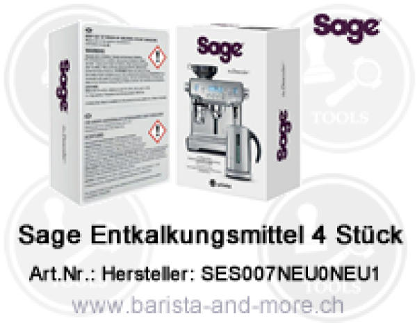 Sage Entkalker (4er-Pack)